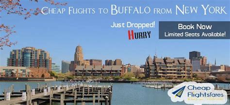 Average price of flights to Buffalo by month. Currently, January is the cheapest month in which you can book a flight from Washington, D.C. Dulles Intl Airport to Buffalo (average of $256). Flying from Washington, D.C. Dulles Intl Airport to Buffalo in July is currently the most expensive (average of $368). 